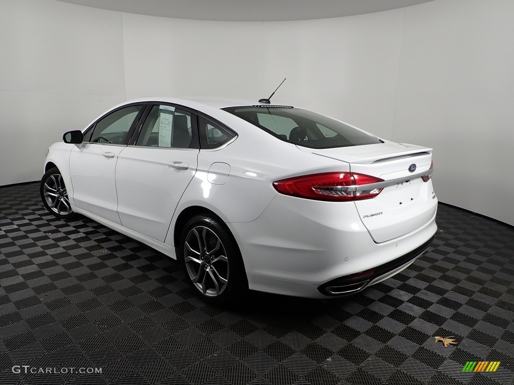 2017 Fusion SE AWD - Oxford White / Ebony photo #6