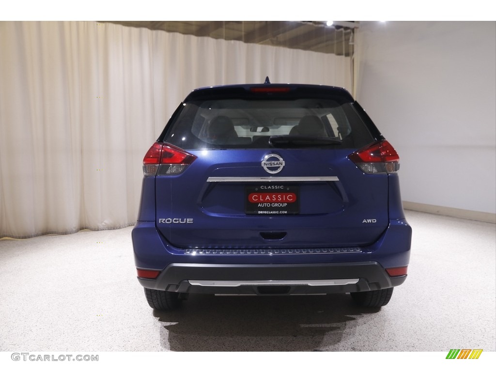 2017 Rogue S AWD - Caspian Blue / Charcoal photo #18