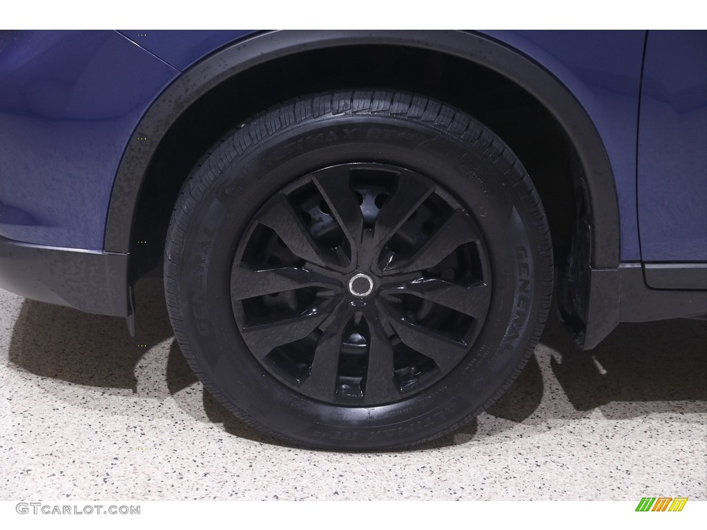 2017 Rogue S AWD - Caspian Blue / Charcoal photo #20