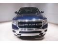 2020 Patriot Blue Pearl Ram 1500 Big Horn Quad Cab 4x4  photo #2