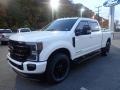 Star White - F250 Super Duty Lariat Crew Cab 4x4 Photo No. 6