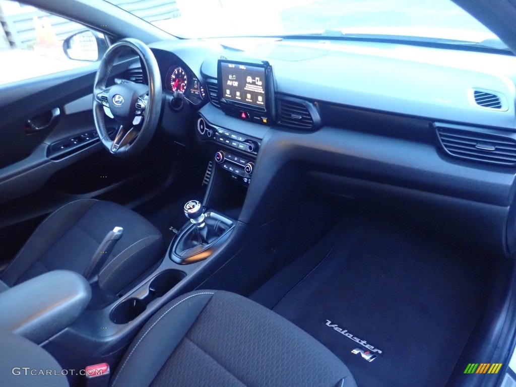 Black Interior 2020 Hyundai Veloster N Photo #145035436
