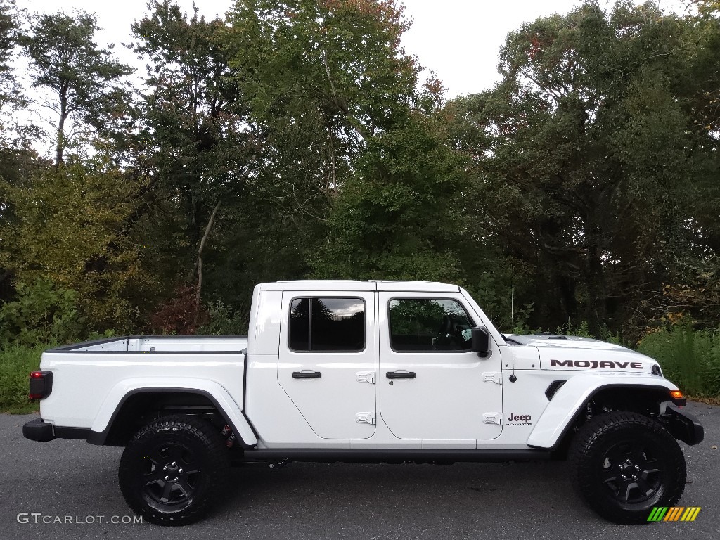 Bright White 2023 Jeep Gladiator Mojave 4x4 Exterior Photo #145035502