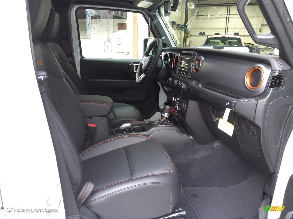 Black Interior 2023 Jeep Gladiator Mojave 4x4 Photo #145035625