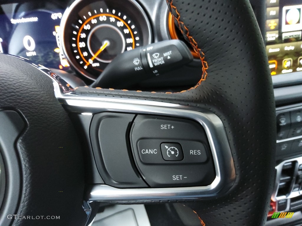 2023 Jeep Gladiator Mojave 4x4 Black Steering Wheel Photo #145035655