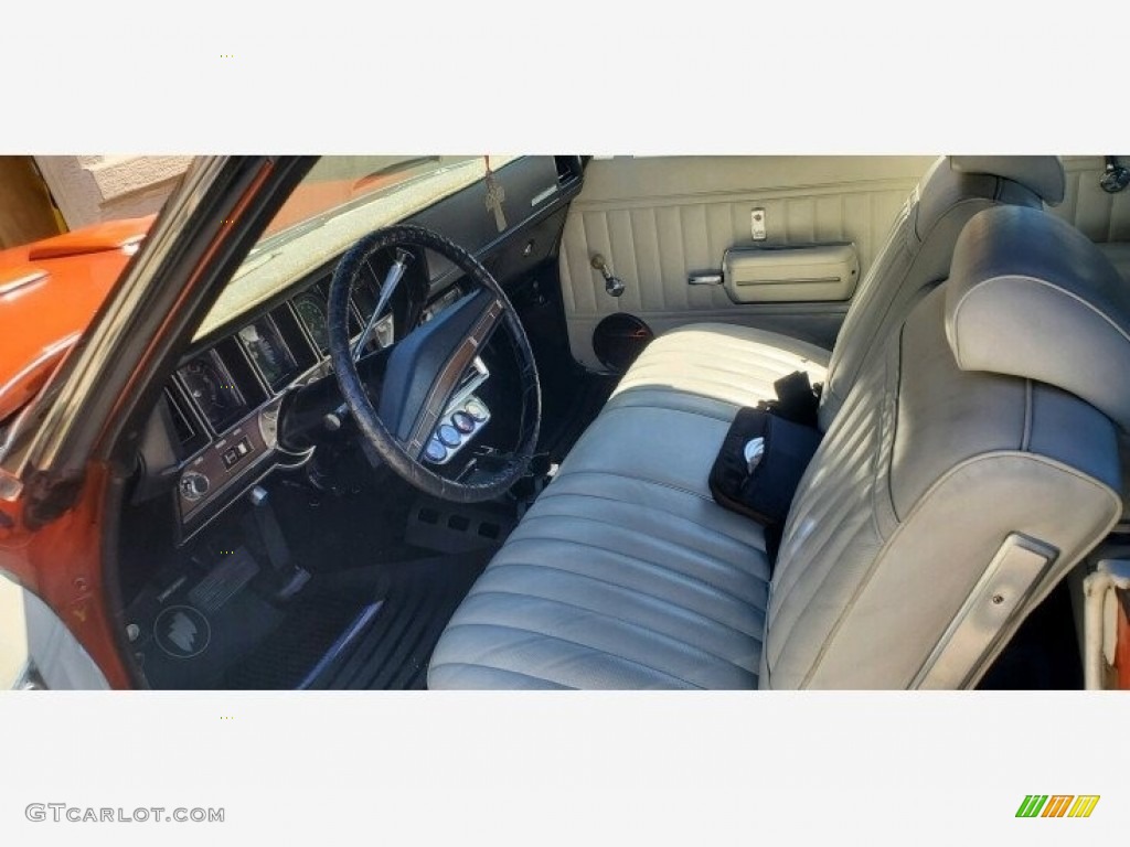 Pearl White Interior 1972 Buick Skylark GS Convertible Photo #145035883