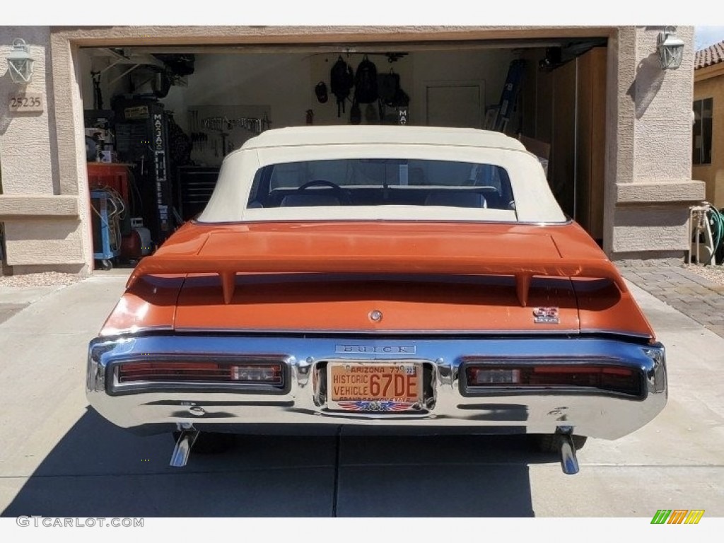 Flame Orange 1972 Buick Skylark GS Convertible Exterior Photo #145035907