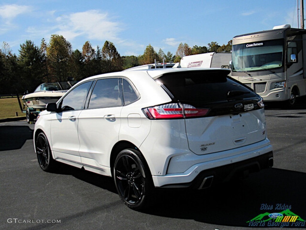 2020 Edge ST AWD - Star White Metallic Tri-Coat / Ebony photo #3