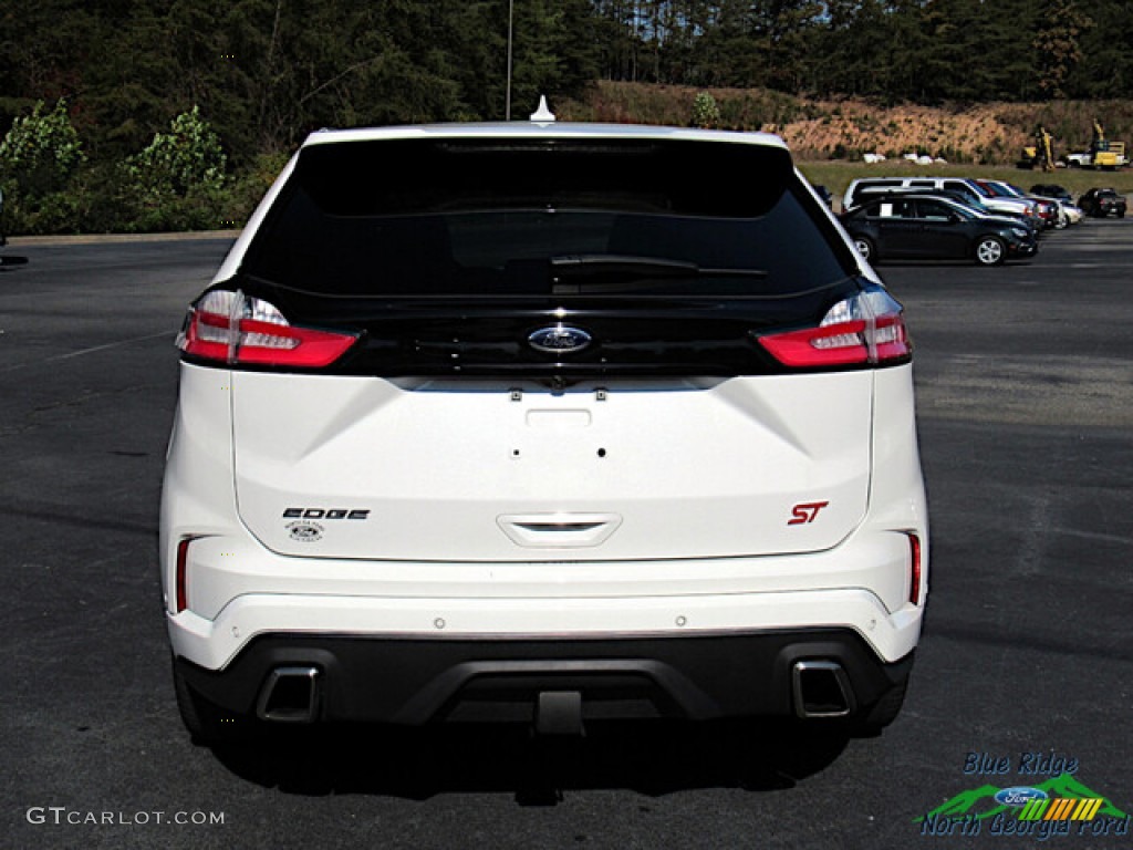 2020 Edge ST AWD - Star White Metallic Tri-Coat / Ebony photo #4