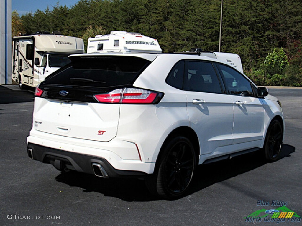 2020 Edge ST AWD - Star White Metallic Tri-Coat / Ebony photo #5