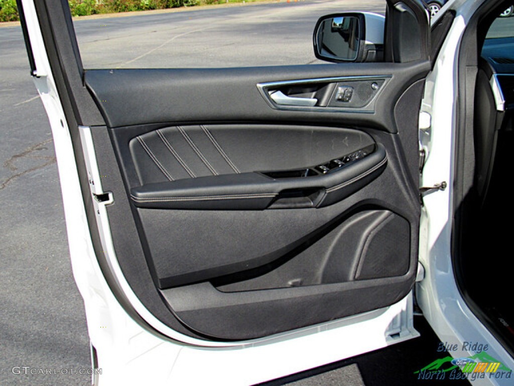 2020 Edge ST AWD - Star White Metallic Tri-Coat / Ebony photo #10