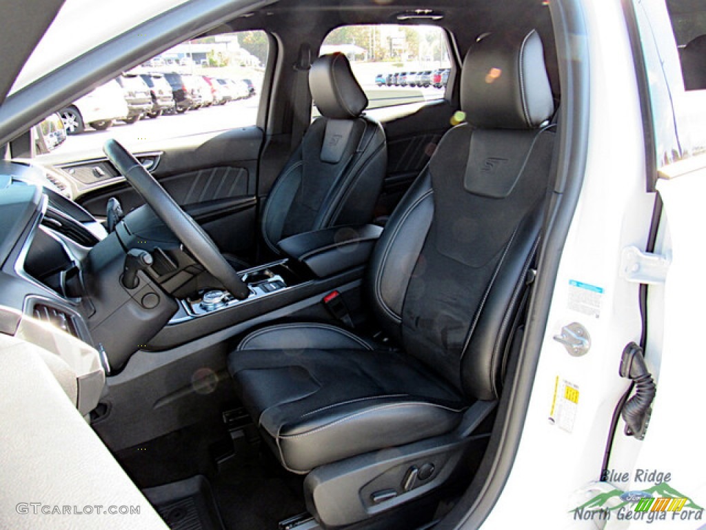2020 Edge ST AWD - Star White Metallic Tri-Coat / Ebony photo #11