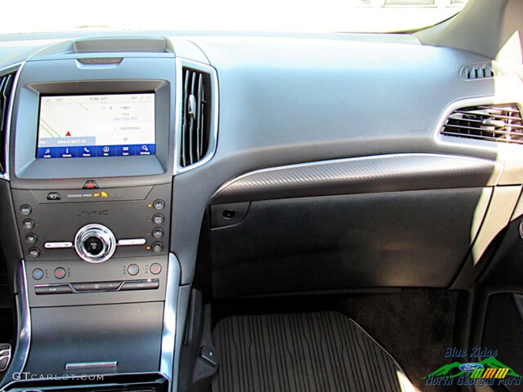 2020 Edge ST AWD - Star White Metallic Tri-Coat / Ebony photo #16