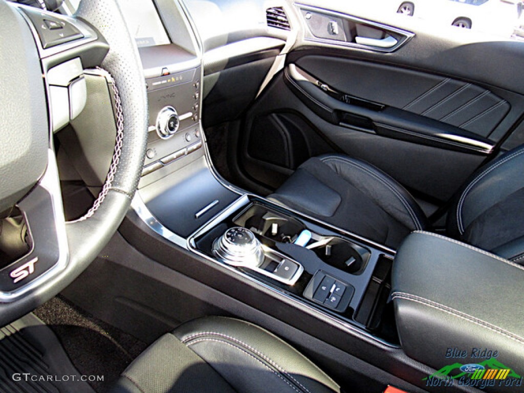 2020 Edge ST AWD - Star White Metallic Tri-Coat / Ebony photo #26