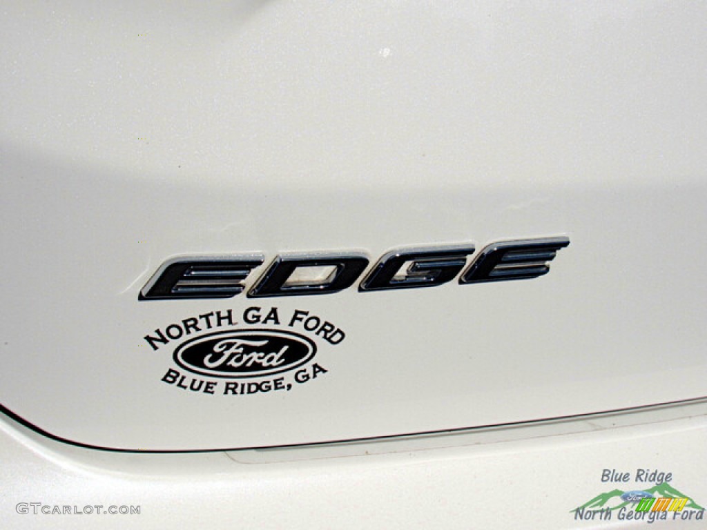 2020 Edge ST AWD - Star White Metallic Tri-Coat / Ebony photo #32