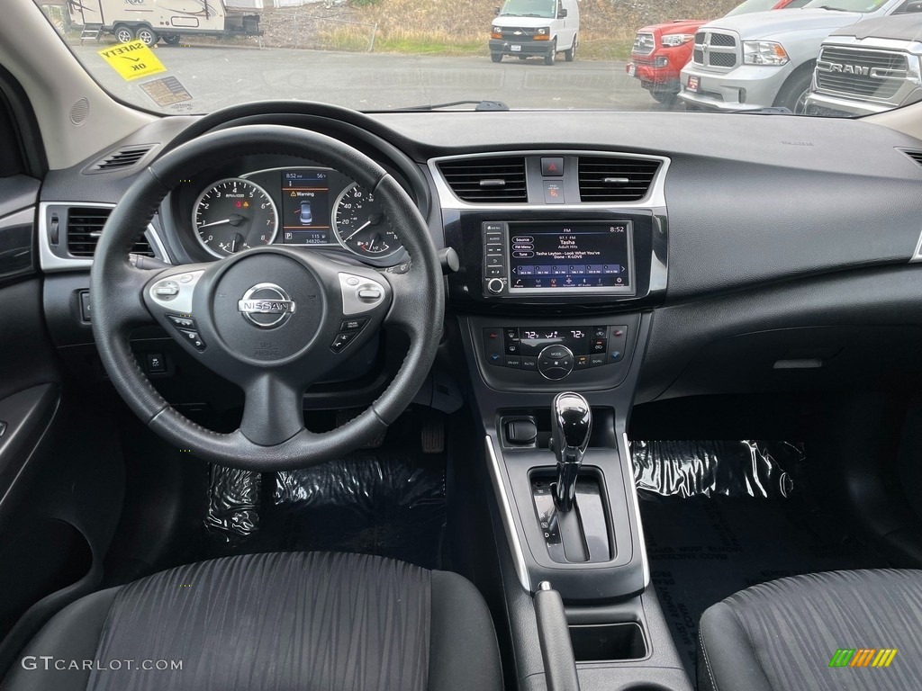 2019 Sentra SV - Fresh Powder / Charcoal photo #9