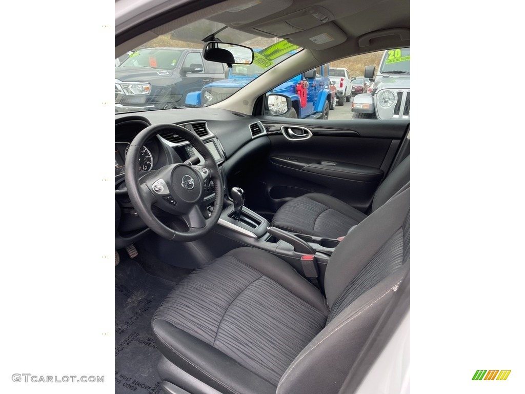 2019 Sentra SV - Fresh Powder / Charcoal photo #10