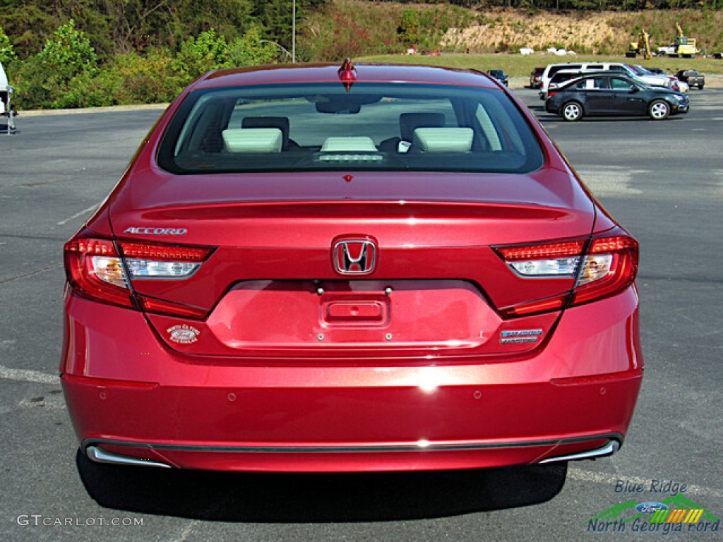 2019 Accord Touring Sedan - San Marino Red / Ivory photo #4