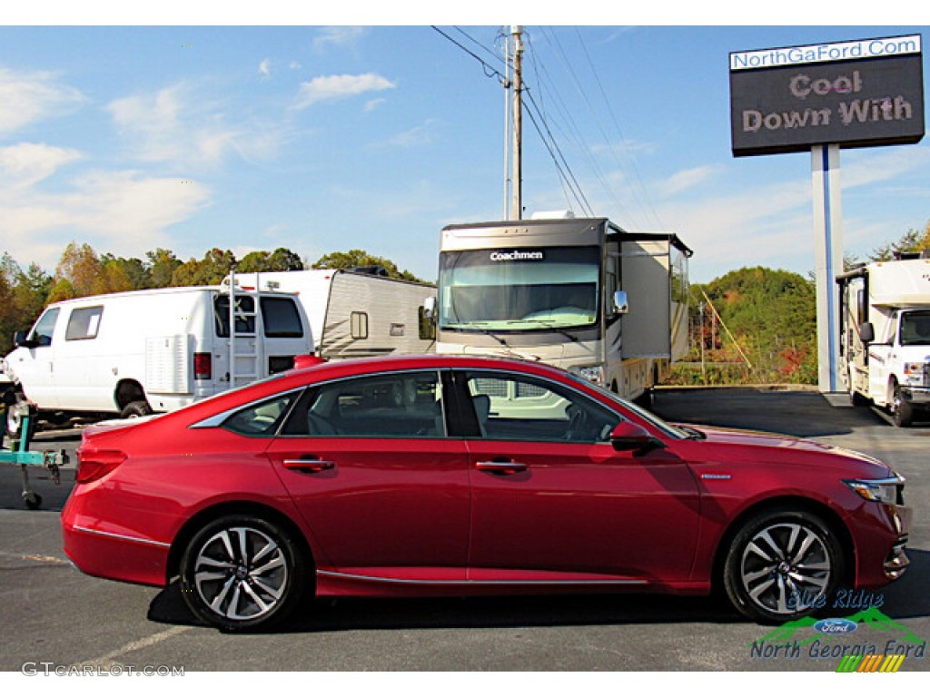 2019 Accord Touring Sedan - San Marino Red / Ivory photo #6