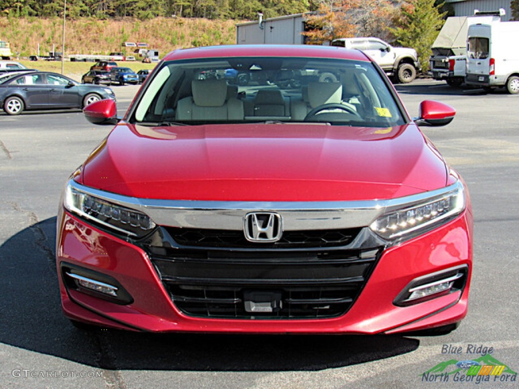2019 Accord Touring Sedan - San Marino Red / Ivory photo #8