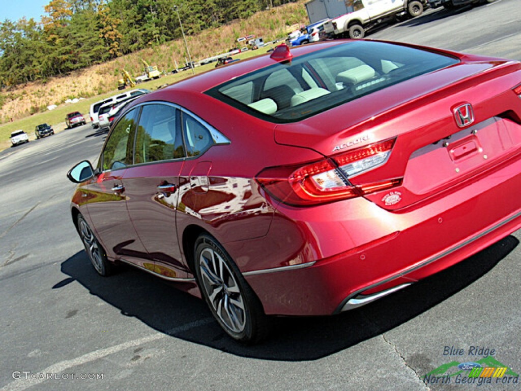 2019 Accord Touring Sedan - San Marino Red / Ivory photo #34