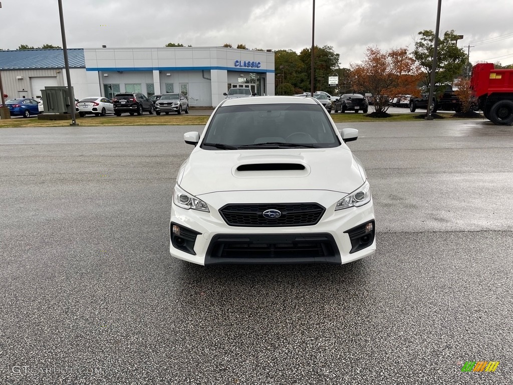 2018 WRX  - Crystal White Pearl / Carbon Black photo #2