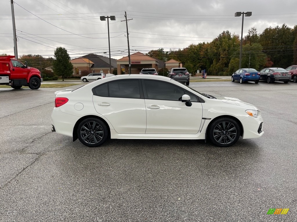 2018 WRX  - Crystal White Pearl / Carbon Black photo #4