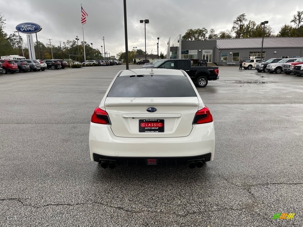 2018 WRX  - Crystal White Pearl / Carbon Black photo #6