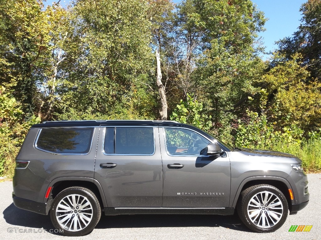 2022 Grand Wagoneer Series III 4x4 - Baltic Gray Metallic / Global Black photo #6