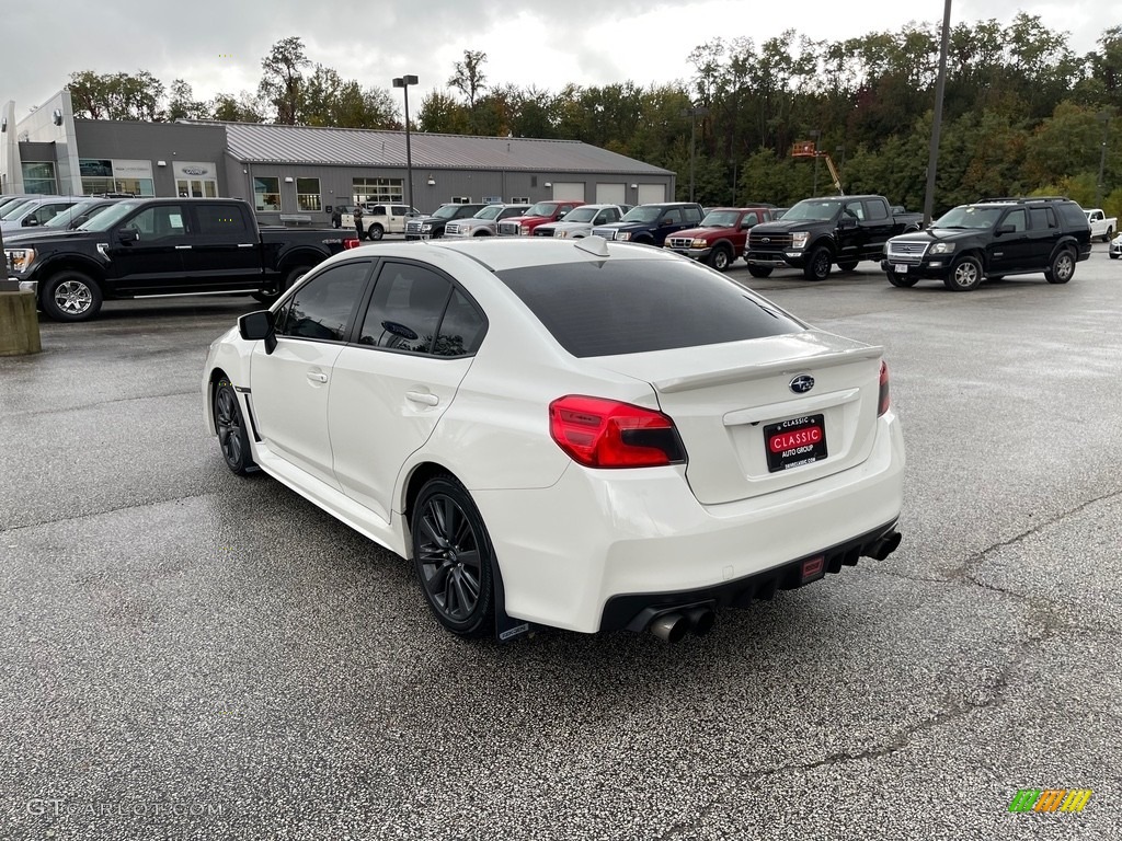 2018 WRX  - Crystal White Pearl / Carbon Black photo #7