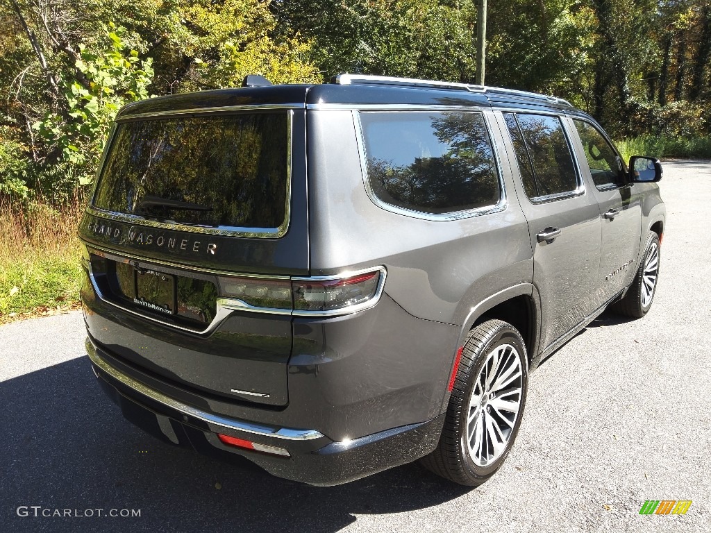 2022 Grand Wagoneer Series III 4x4 - Baltic Gray Metallic / Global Black photo #7