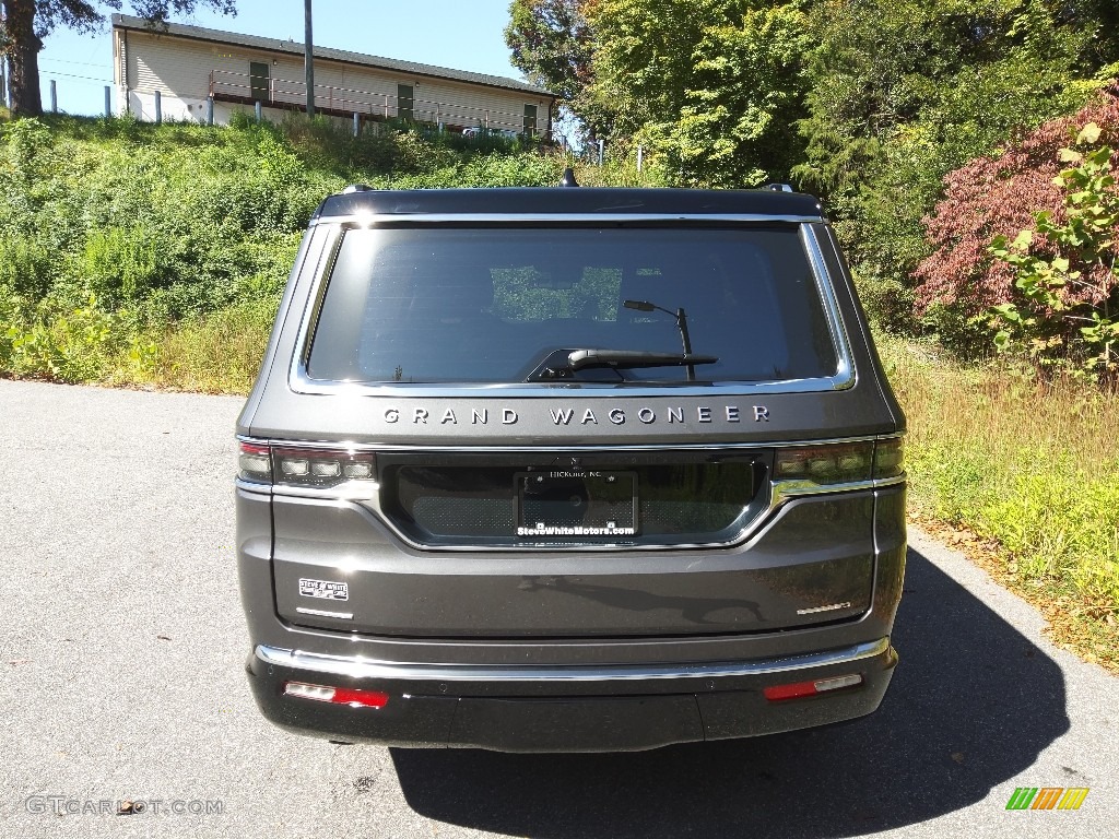 2022 Grand Wagoneer Series III 4x4 - Baltic Gray Metallic / Global Black photo #8