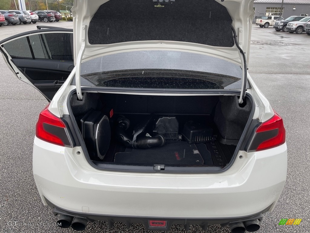 2018 WRX  - Crystal White Pearl / Carbon Black photo #14