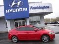 2017 Red Hyundai Elantra SE  photo #2