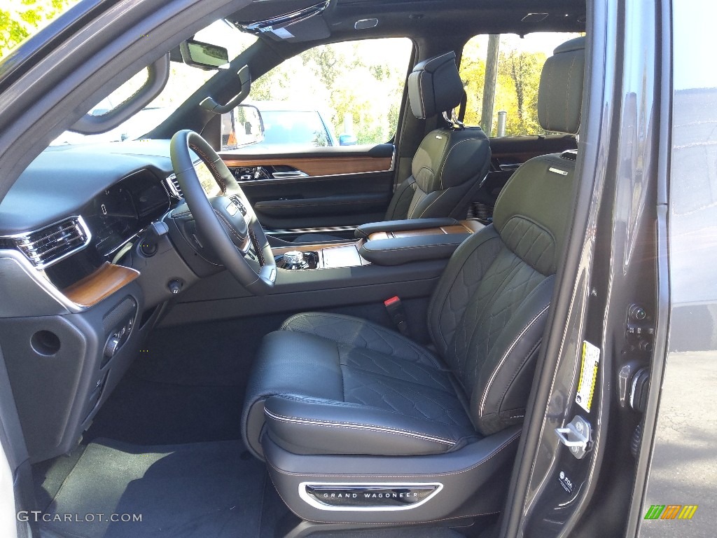 2022 Grand Wagoneer Series III 4x4 - Baltic Gray Metallic / Global Black photo #14