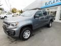 Satin Steel Metallic - Colorado WT Crew Cab 4x4 Photo No. 1