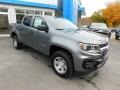 Satin Steel Metallic - Colorado WT Crew Cab 4x4 Photo No. 4