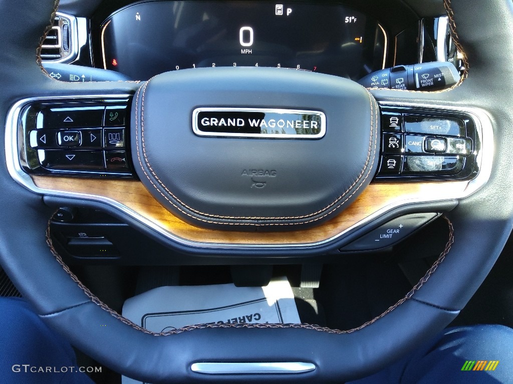 2022 Grand Wagoneer Series III 4x4 - Baltic Gray Metallic / Global Black photo #33