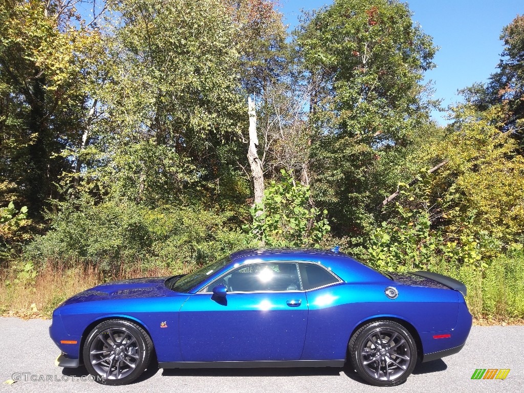 2022 Challenger R/T Scat Pack - Indigo Blue / Black photo #1