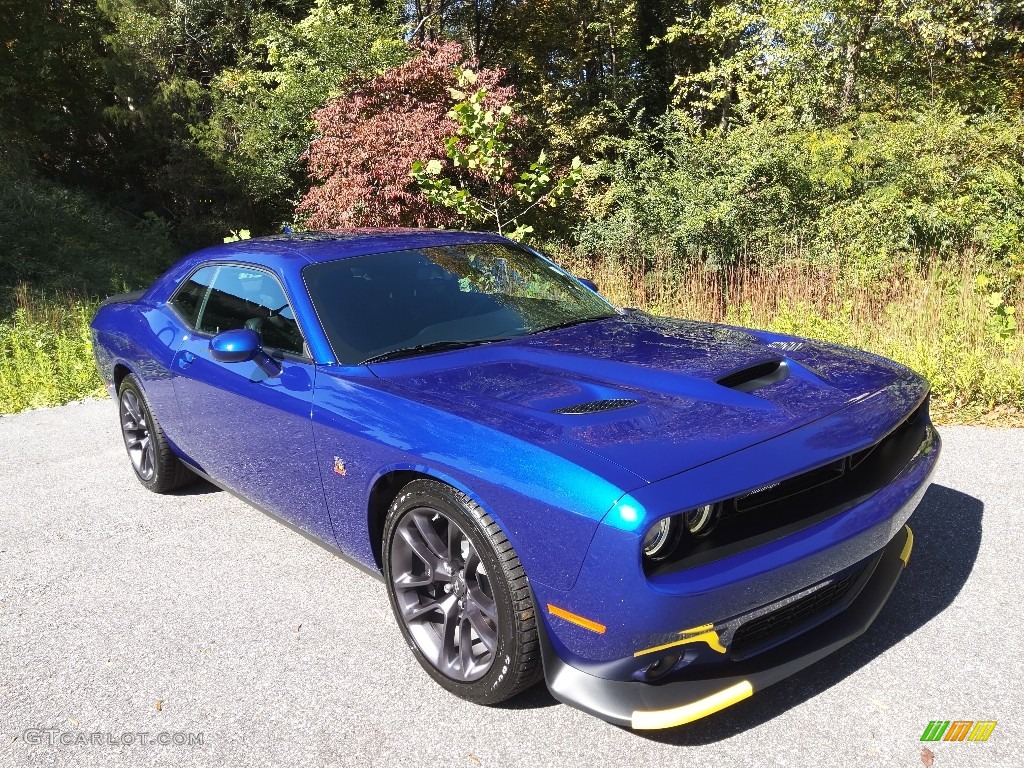 2022 Challenger R/T Scat Pack - Indigo Blue / Black photo #4