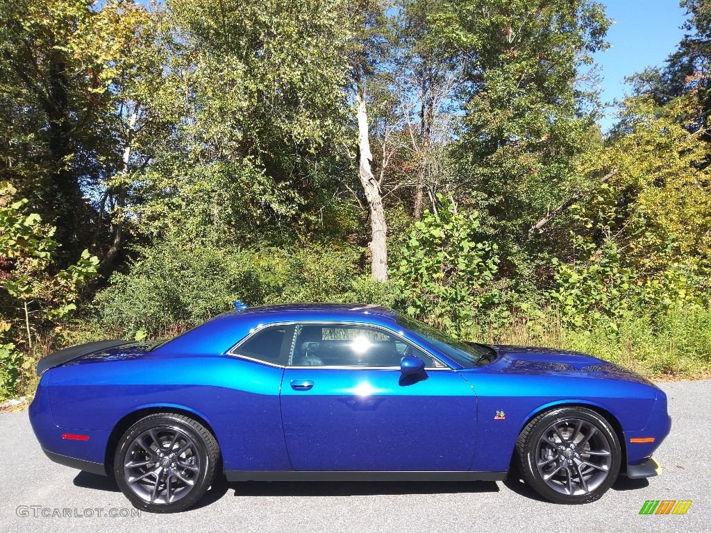 2022 Challenger R/T Scat Pack - Indigo Blue / Black photo #5