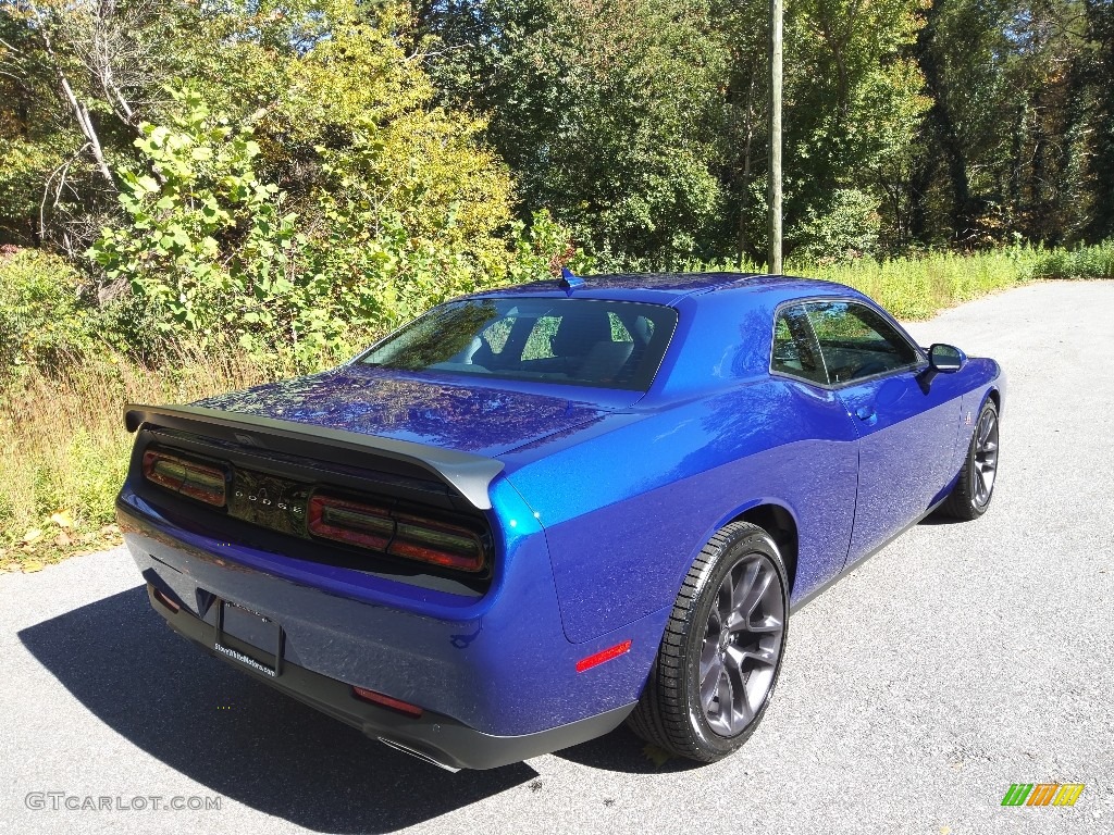 2022 Challenger R/T Scat Pack - Indigo Blue / Black photo #6