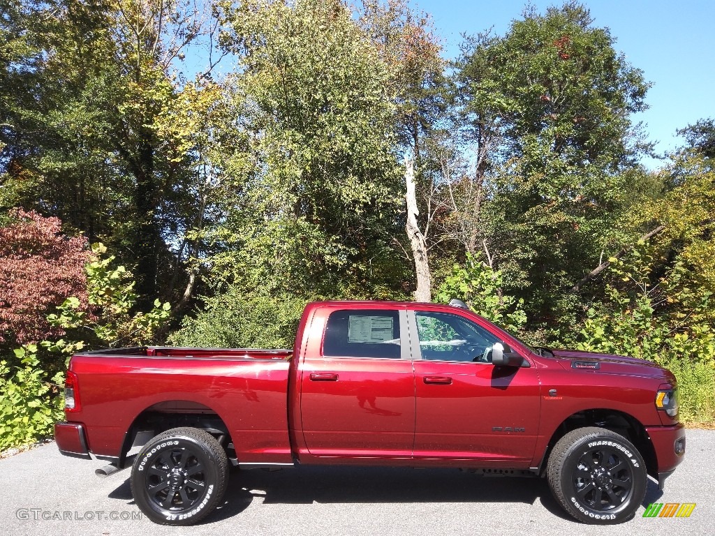 Delmonico Red Pearl 2022 Ram 2500 Big Horn Crew Cab 4x4 Exterior Photo #145038729