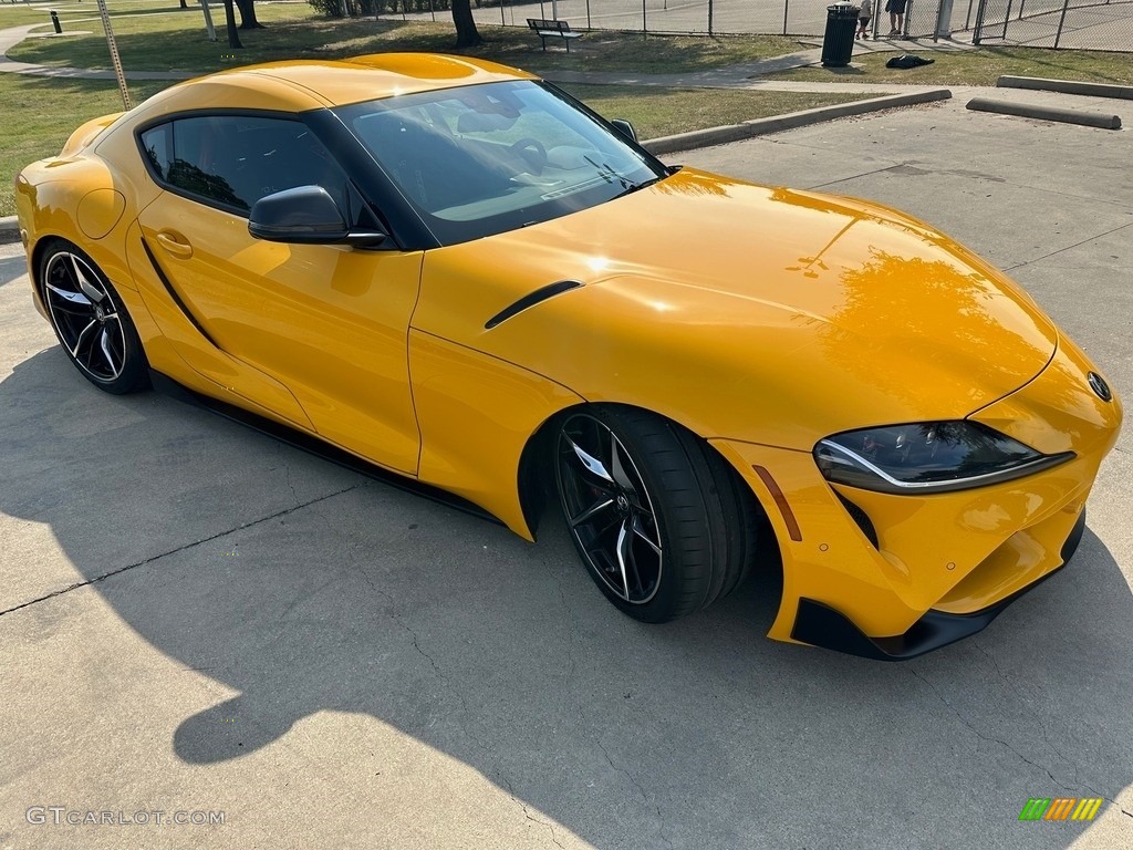 Nitro Yellow 2021 Toyota GR Supra 3.0 Premium Exterior Photo #145039584