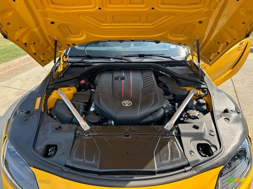 2021 Toyota GR Supra 3.0 Premium 3.0 Liter Turbocharged DOHC 24-Valve VVT Inline 6 Cylinder Engine Photo #145039719