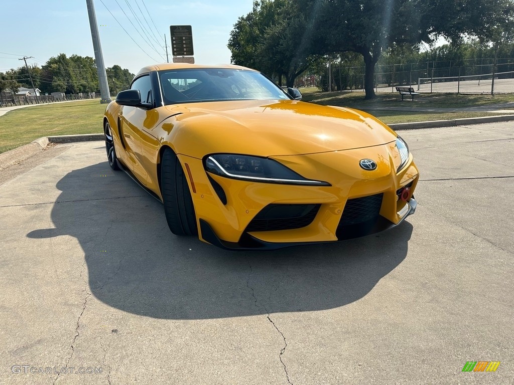 2021 GR Supra 3.0 Premium - Nitro Yellow / Black photo #9