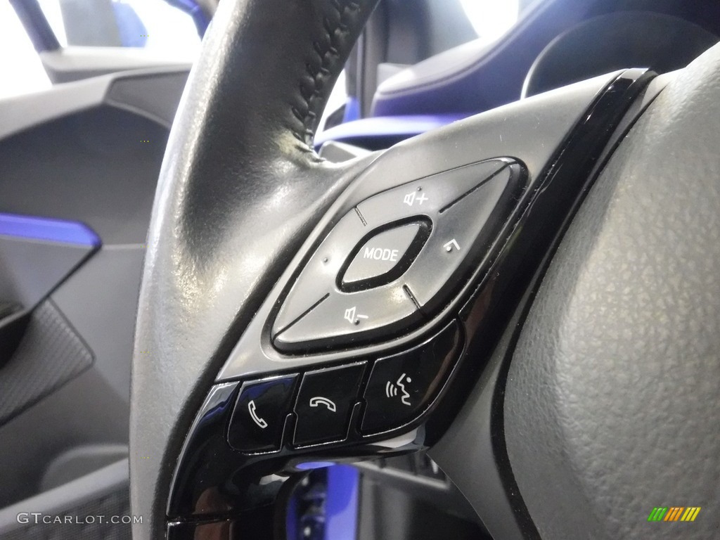 2021 C-HR XLE - Blue Eclipse Metallic / Black photo #6