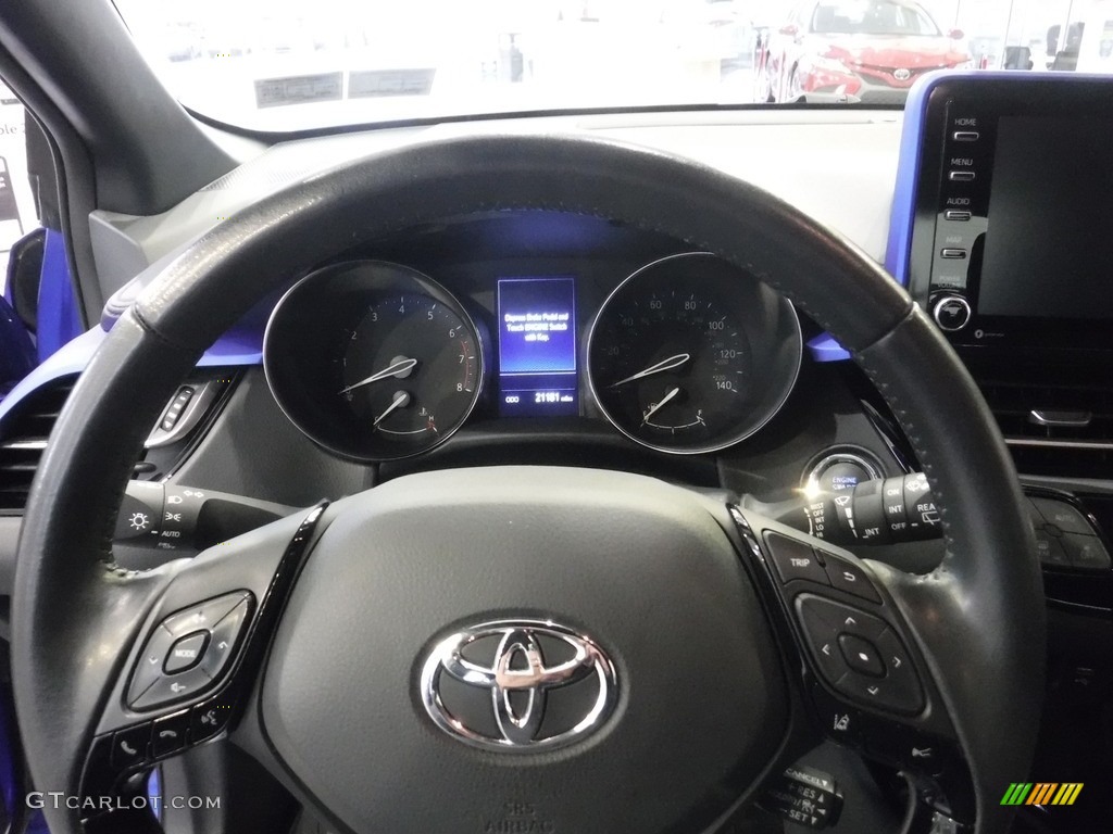 2021 C-HR XLE - Blue Eclipse Metallic / Black photo #21