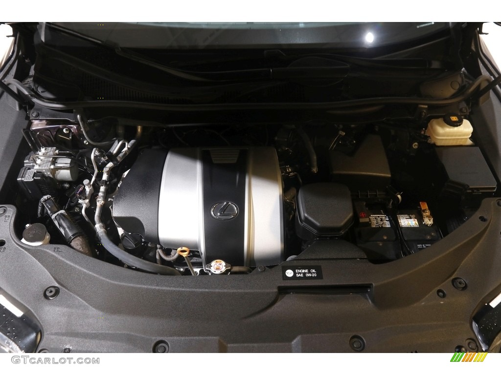 2019 RX 350 AWD - Nightfall Mica / Black photo #23