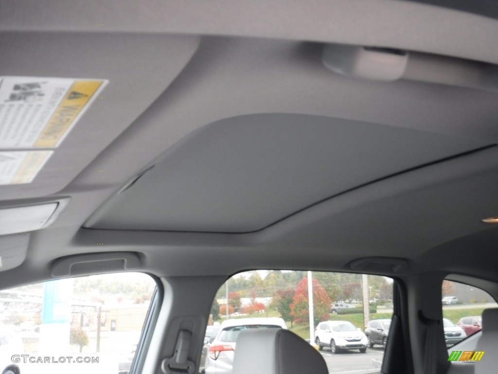 2019 CR-V EX-L AWD - Obsidian Blue Pearl / Gray photo #12